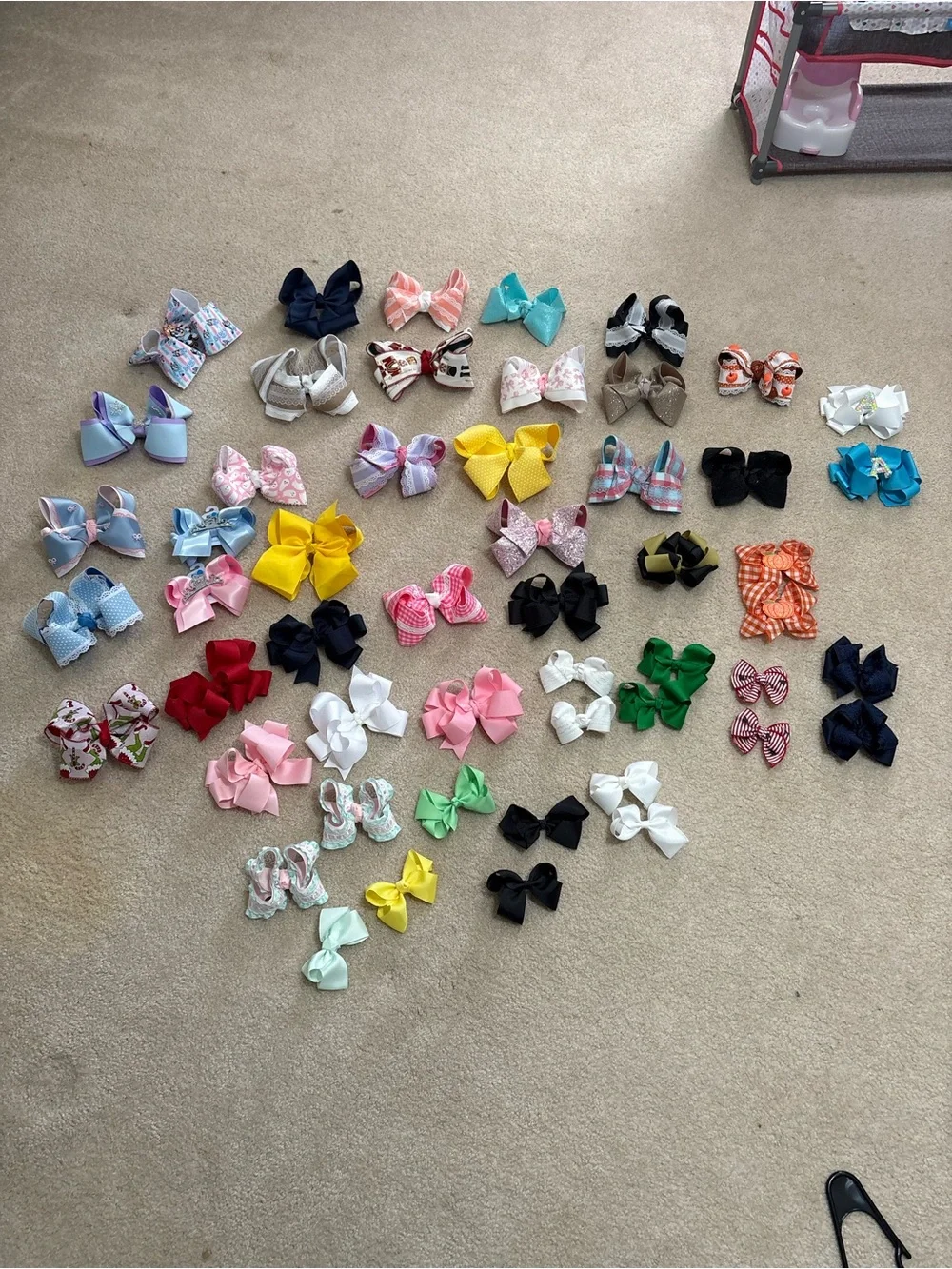 Kids Assorted Hair Bow Set -